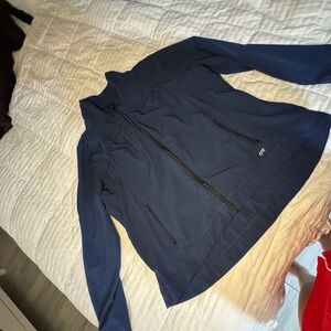 Women's Navy Blue Scrub Jacket